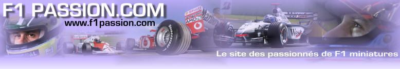  Toutes l'actualit�e de la F1 en miniatures